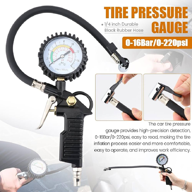 ساعة نفخ و عيار بناشر ساعة مؤشر