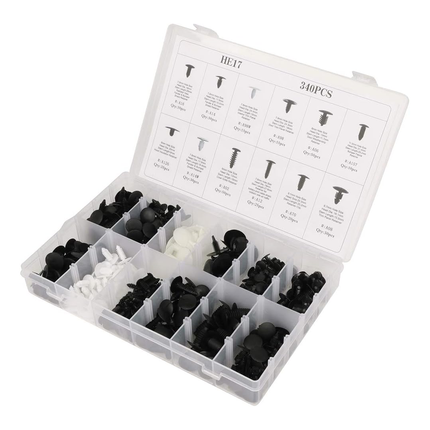 علبة براغي بلاستيك للسيارات340قطعة