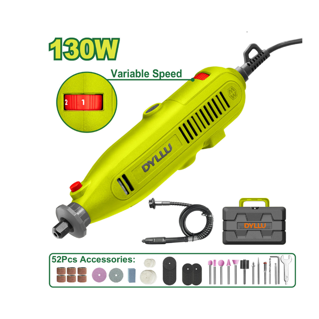 جهاز درمل 130 واط ديلو - jabalitools