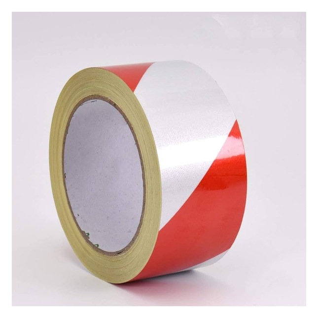 شبر تحذيري تلزيق 5سم 25متر