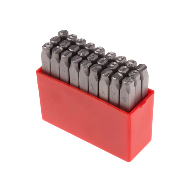 طقم دق احرف مقاس 8مم