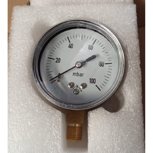 ساعة قياس ضغط 0-100مل بار