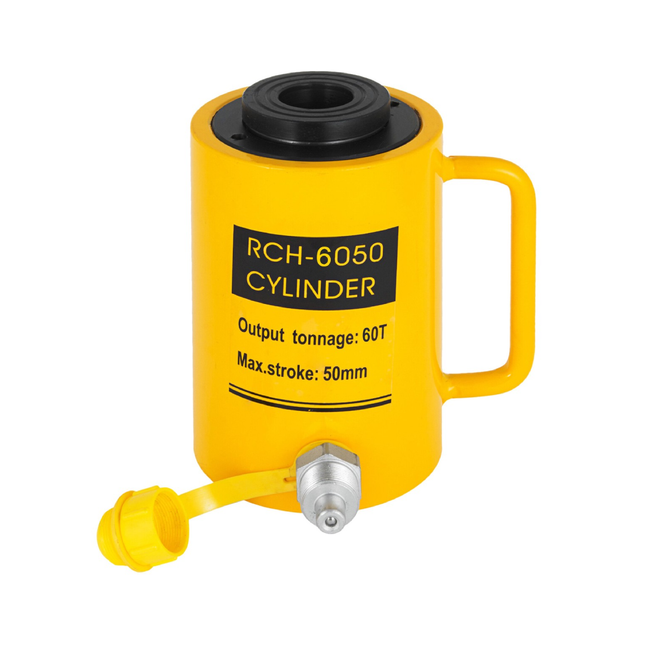 Oil jack on a 60-ton 50mm hydraulic pump