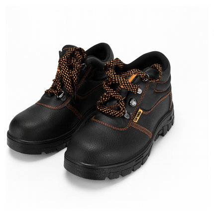 حذاء سيفتي جلد رقبة طويلة دنكي مقاسات