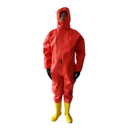 افرهول كيماوي كامل بدلة مواد كيماوية