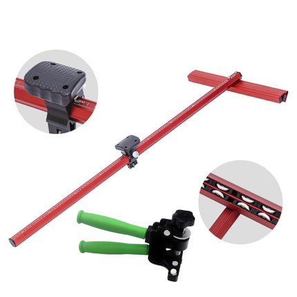 ماكينة قص زجاج مع زرادية 95سم