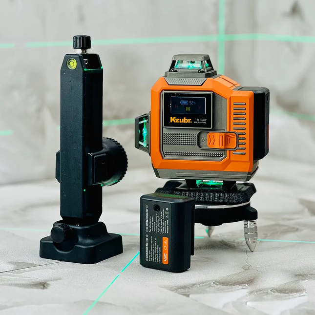 ليفل ليزر 16خط 100متر كازبر  لون الخط اخضر