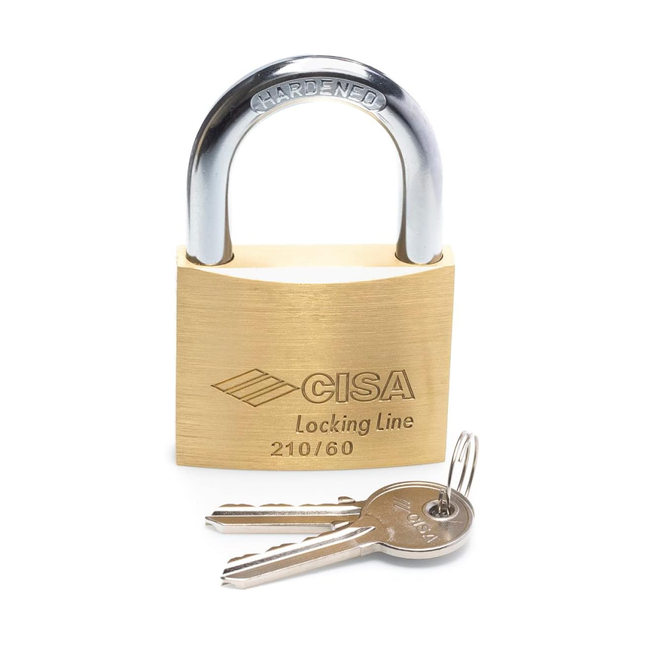 قفل نحاس ايطالي 40مم شيزا