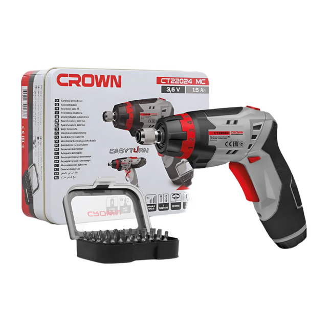 CROWN 3.6V Cordless Screwdriver | CT22024