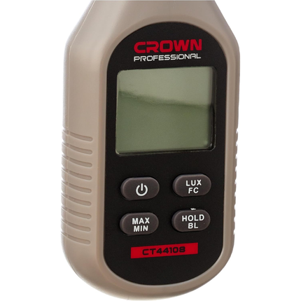 جهاز قياس شدة الضوء كراون 0 إلى 199,999 لوكس | CT44108