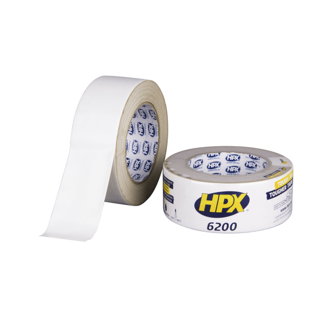 CW5025 دكت تيب قياس 25 متر*5سم لون ابيض