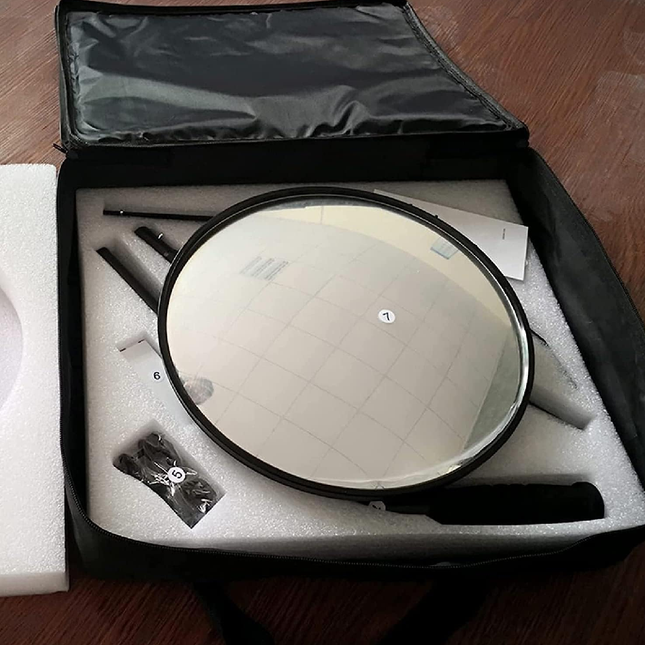 مراي تفتيش السيارات مع كشاف شنتة