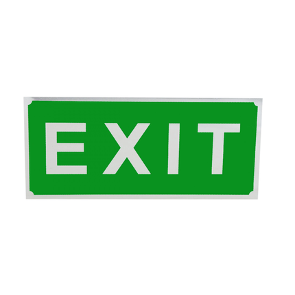 لوحة المنيوم 10*20 سم