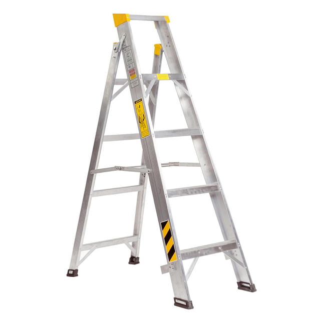 سلم المنيوم مزدوج من مزايا ثقيل عدة اطوال