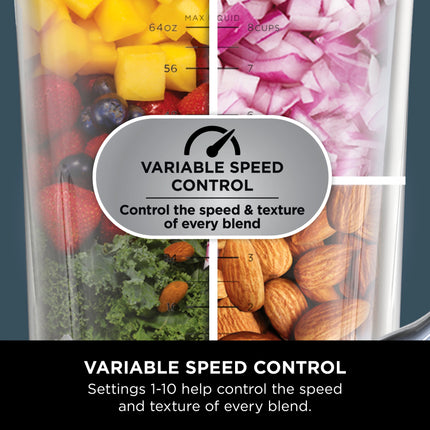 خلاط نينجا Detect Power Blender Pro 2 في 1 موديل TB301ME | 1200 واط