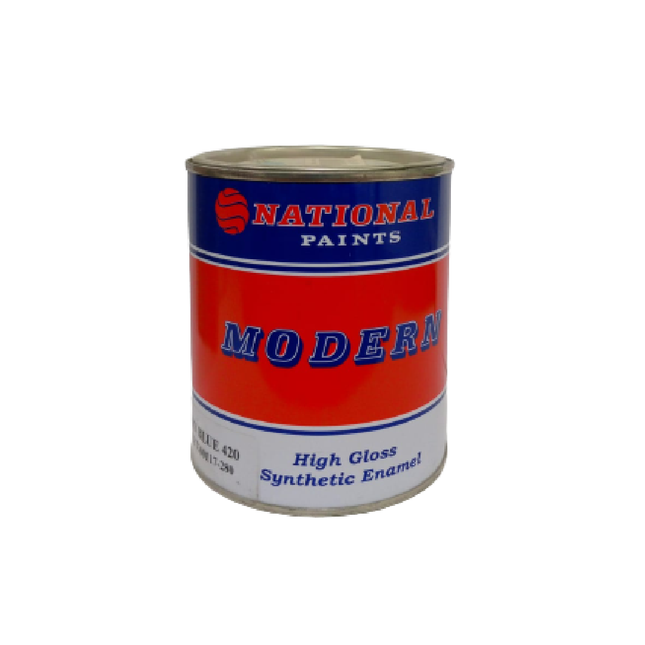 دهان زياتي ناشونال - أزرق فاتح 1 لتر