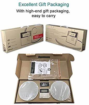 DSPPA.M2B.Kit Home Stereo Wall Mount Amplifier with Ceiling Speakers Set
