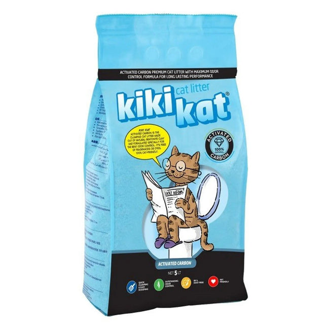 Kiki Kat Cat Litter – Activated Carbon 20L