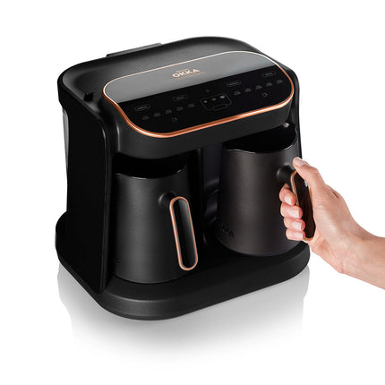 ماكنة صنع القهوة التركية Grandio Duo من ارزوم اوكا - Bronze OK007