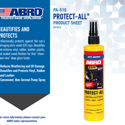 ملمع تابلو بعطر الليمون او عادي من ابرو ABRO