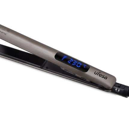 Eufyusa PP5500 Velvet Hair Straightener – Nano Ceramic | 150–230 °C | Lock + Auto-Off