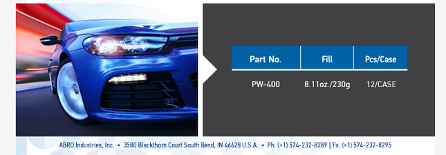 بوليش كريمي سوبر جولد من ابرو ABRO