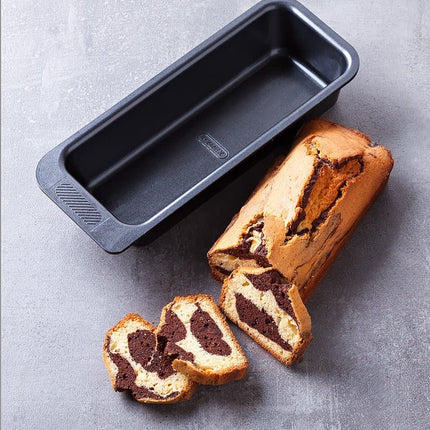 Non-stick carbon cake pan, black, 30 cm