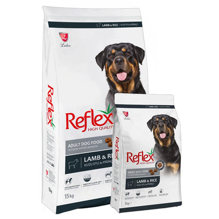 Reflex Adult Dog Food with Lamb & Rice 15kg