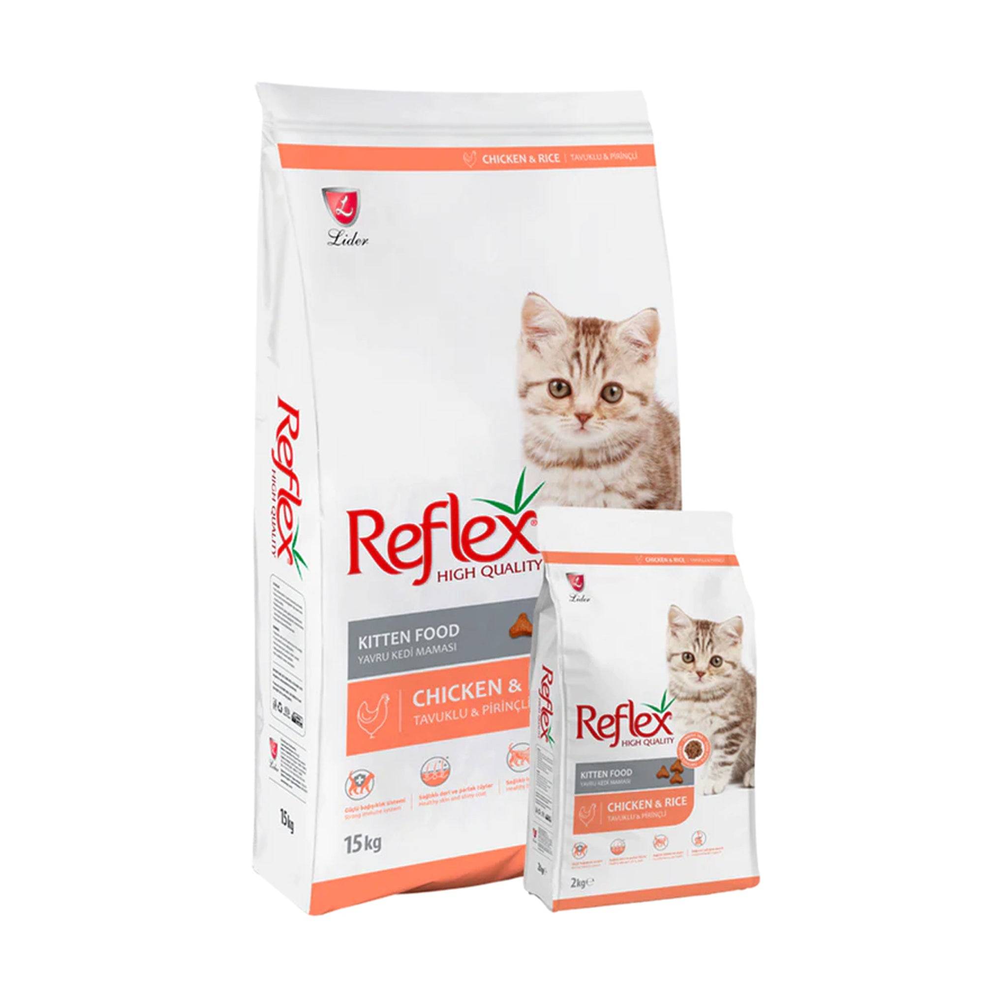Reflex Kitten Food with Chicken 2kg |