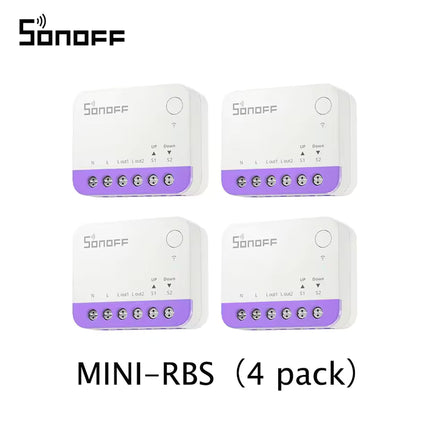وحدة تحكم ذكية للستائر/ابجور الرأسية (تدعم تقنية ماتر) | عبوة واحدة / عبوة من 4 قطع | Sonoff MINI-RBS