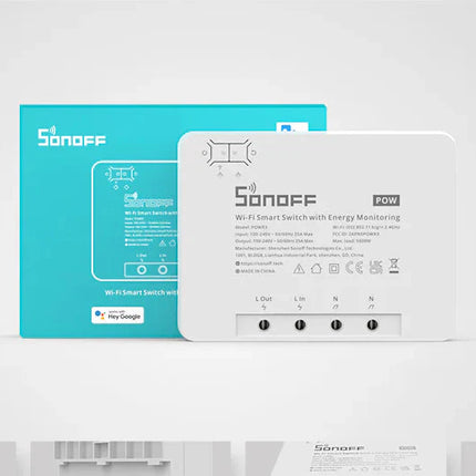 مفتاح SONOFF POWR3 الذكي عالي الطاقة 25 أمبير