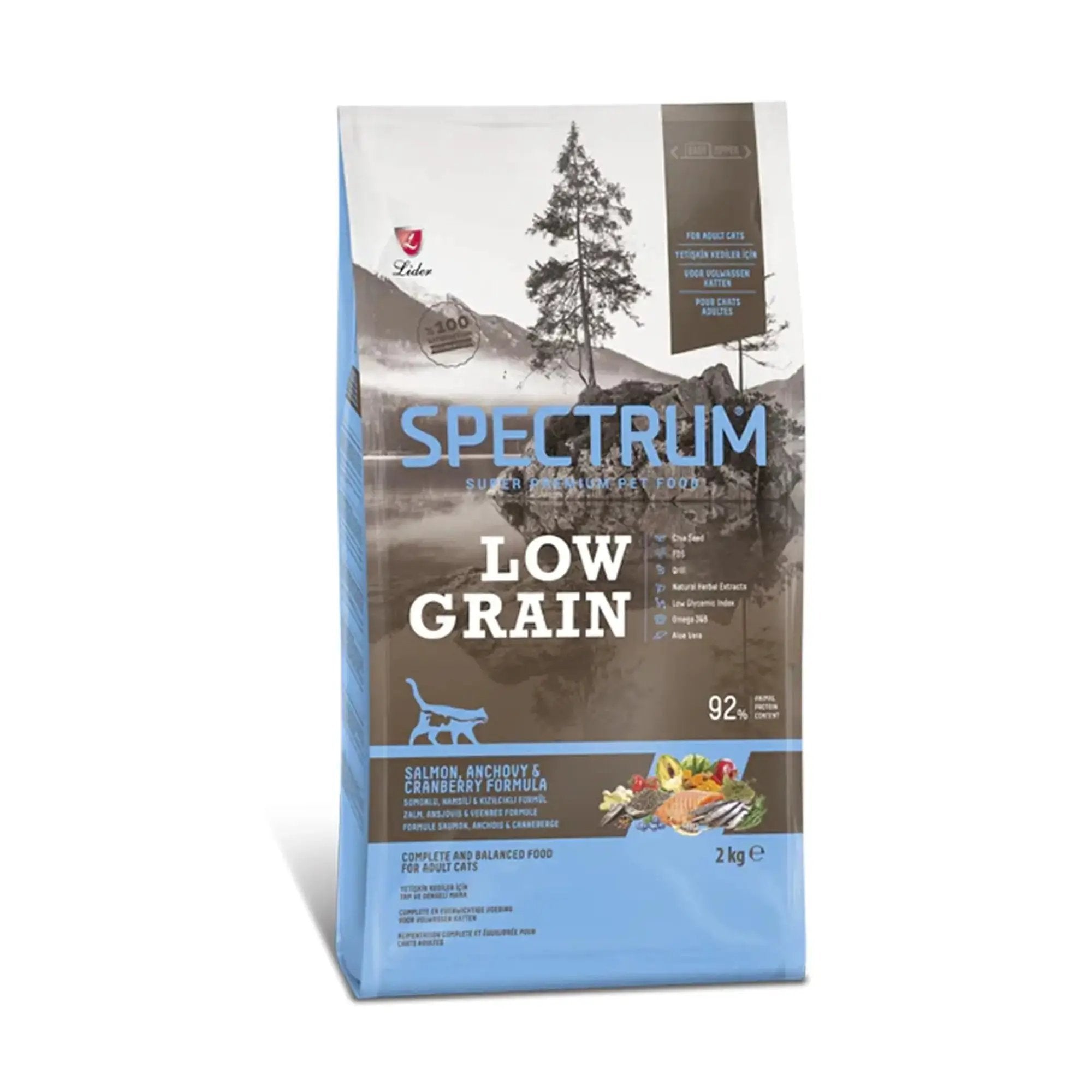 Spectrum Adult Cat Food With Salmon 2kg |
