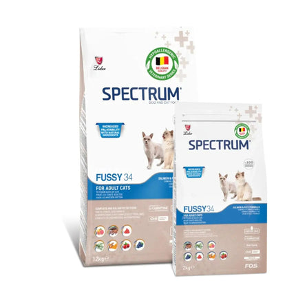 Spectrum Fussy 34 Adult Cat Food Salmon 2kg