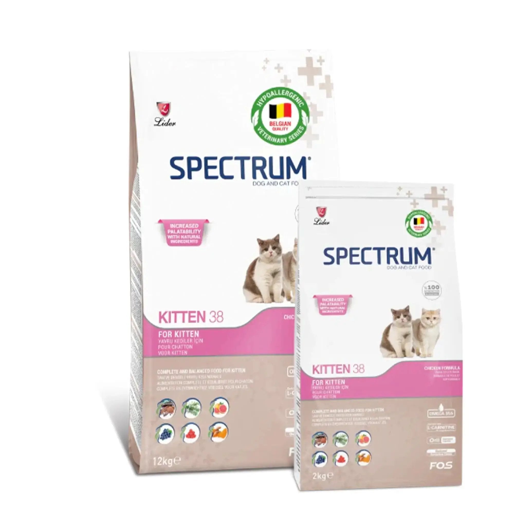 Spectrum Kitten Food With Chicken 12kg |