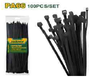 كيبل تاي اسود بعدة قياسات من جادايفر