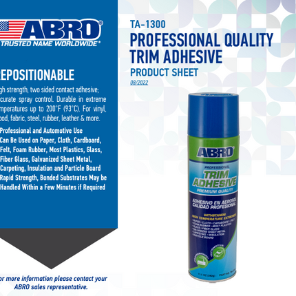 لاصق سبري احترافي عالي القوة من ابرو ABRO