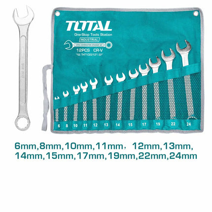طقم شق رنج 6-24 ملم  12 قطعة Total  THT1022121