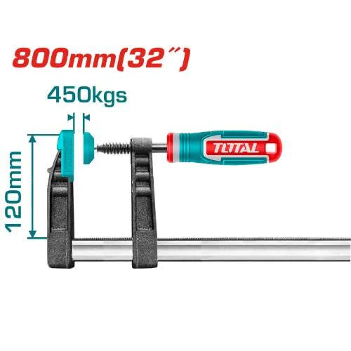 Total THT1321204 Joiner's Clamp 120×800mm