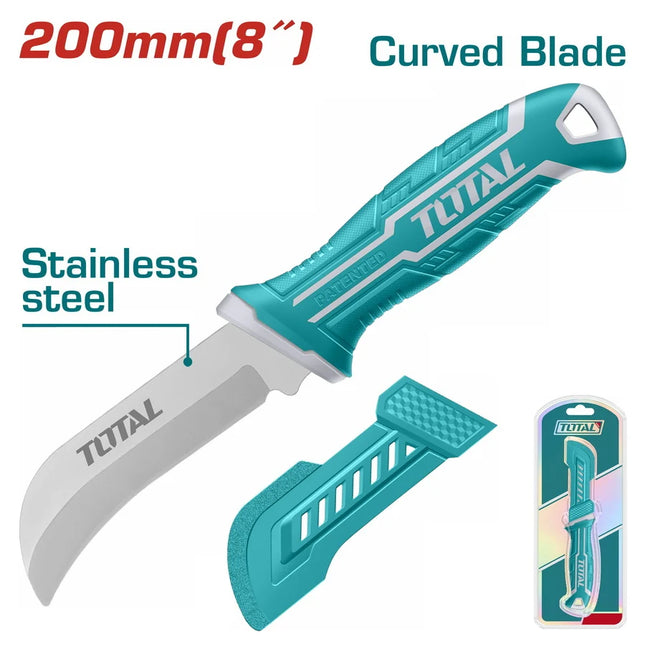 Wire Stripping Knife – Total THT51882 Cable Cutting and Stripping Tool