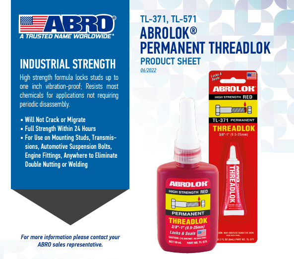 ( لاكتل ) مثبت البراغي 50 مل من ابرو ABRO