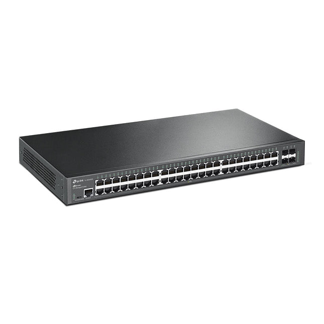 مفتاح TP-Link JetStream المُدار ذو 48 منفذ Gigabit L2+ مع 4 فتحات SFP+ 10GE / TL-SG3452X