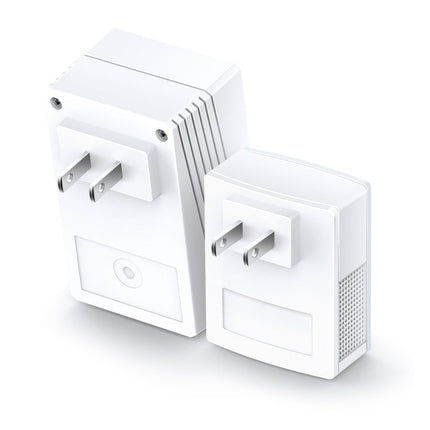 موسع نطاق شبكة باستخدام خطوط الكهرباء يدعم سرعة لغاية 300 كيجا بت  / TL-WPA4220KIT