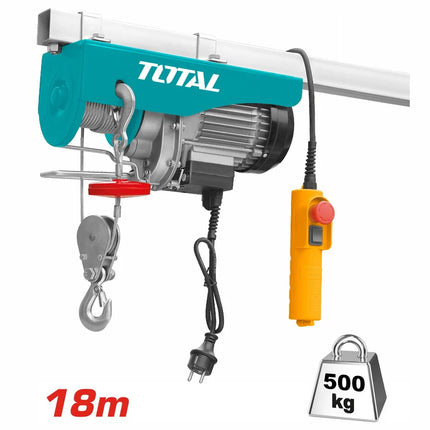 ونش رفع كهربائي حمولة 500 كجم، ارتفاع 18 متر Total TLH1952