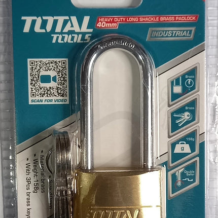 أقفال نحاسية  حلقة طويلة Total