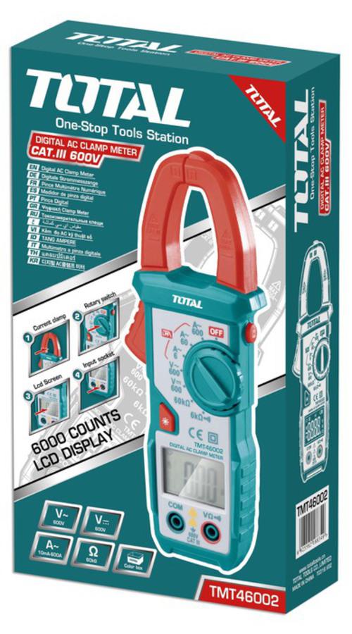 جهاز فحص كهرباء كلامب ميتر 600 فولت - توتال