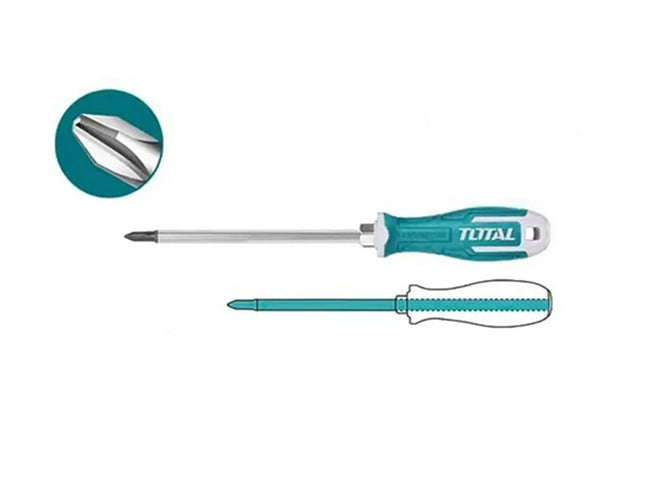 Phillips screwdriver Total THGSPH32006 PH3×200 mm