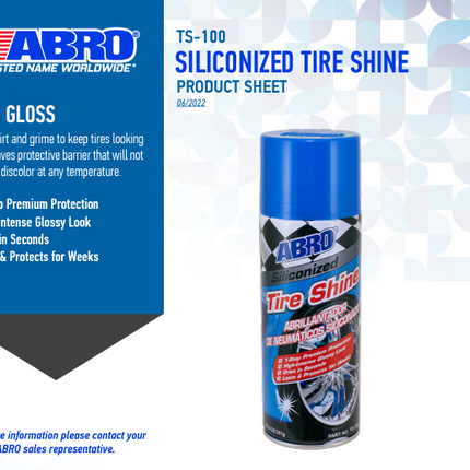 ملمع إطارات سييليكوني من ابرو ABR0