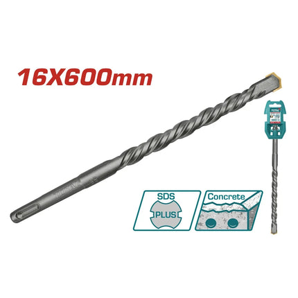 ريشة همر SDS Plus 16x600 ملم - توتال