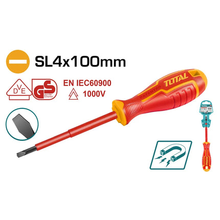 مفك معزول SL4.0 100 ملم - توتال