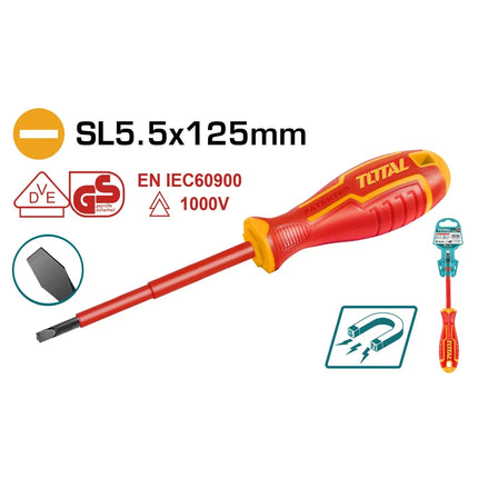 مفك معزول SL5.5 125 ملم - توتال